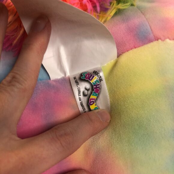 Squishmallow Jaime The‎ Tie Dye Winking Pegasus 18" Jumbo Kelly Toys Spring 2021 - Picture 9 of 11